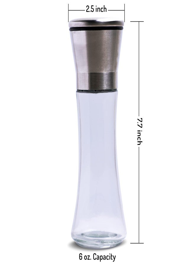 Catron Adjustable Coarseness, Ceramic Sea Pepper Mills,Pepper Grinder or Salt Shaker Pack- 1 for Professional Chef Spice Mill Stainless Steel Adjustable,Steel and Pepper Grinder (CT-65-RON) - Image 4